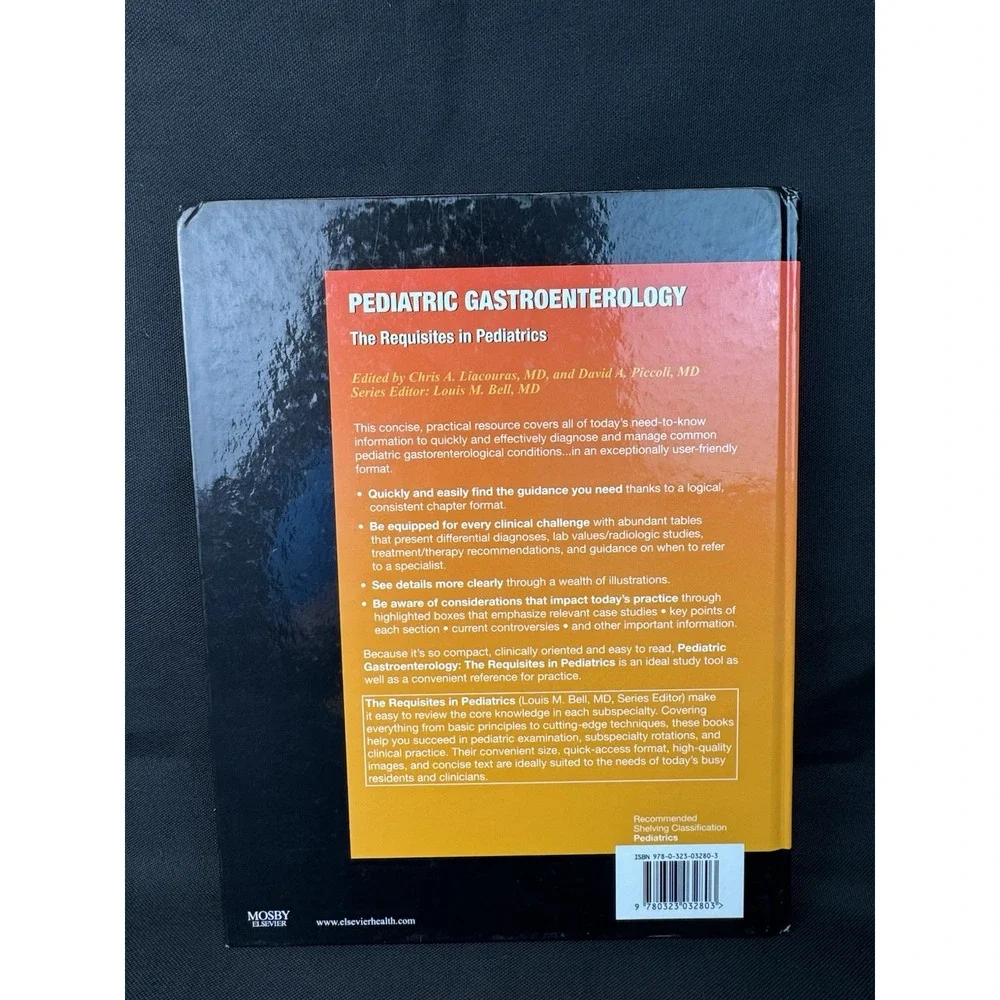 Pediatric Gastroenterology: Requisites (Requisites in Pediatrics) Hard Cover
